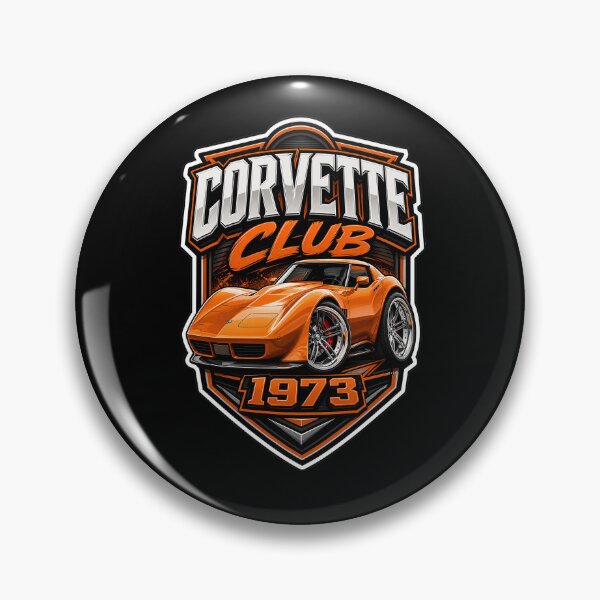 Item preview, 1973 Corvette Sports Car Club Vintage Design designed and sold by Wilcox PhotoArt.