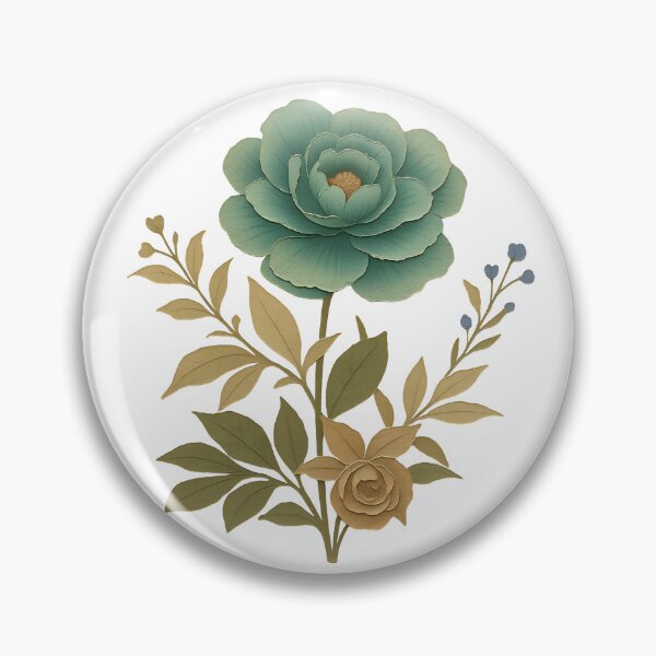 Item preview, Smeraldo Flower Watercolor Nature Flowers Love Yourself designed and sold by pawsome purrfect.