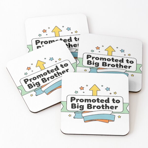 Item preview, Promoted to Big Brother — Sibling Announcement designed and sold by Art&Fun.