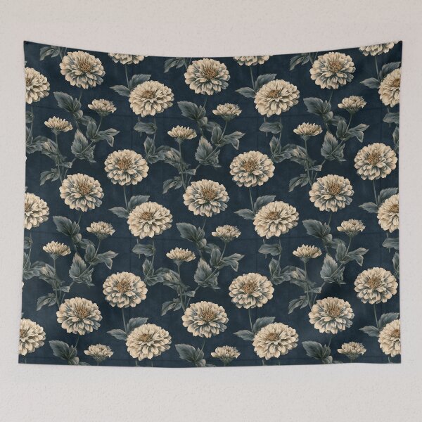 Item preview, Cute Zinnia Floral - Tropical Flower Pattern - Valentine Gifts For Husband designed and sold by RoyalStarsPatts.