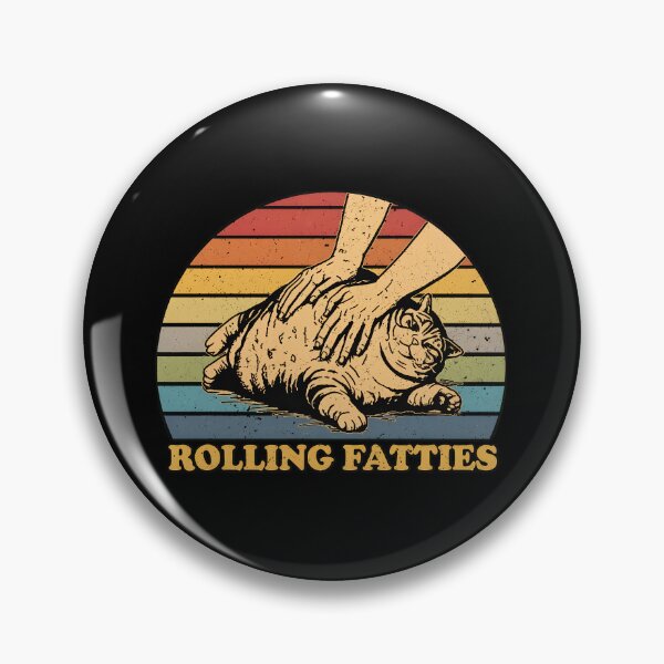 Item preview, Rolling Fatties Retro Sunset Cat Petting Graphic designed and sold by Dmo3HarkoArt.