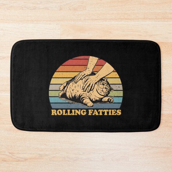 Item preview, Rolling Fatties Retro Sunset Cat Petting Graphic designed and sold by Dmo3HarkoArt.