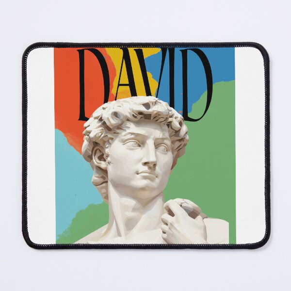 Item preview, Michelangelo David Statue Pop Art Typography designed and sold by WildArtIT.
