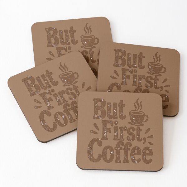 Item preview, But First, Coffee designed and sold by Hari Arts.