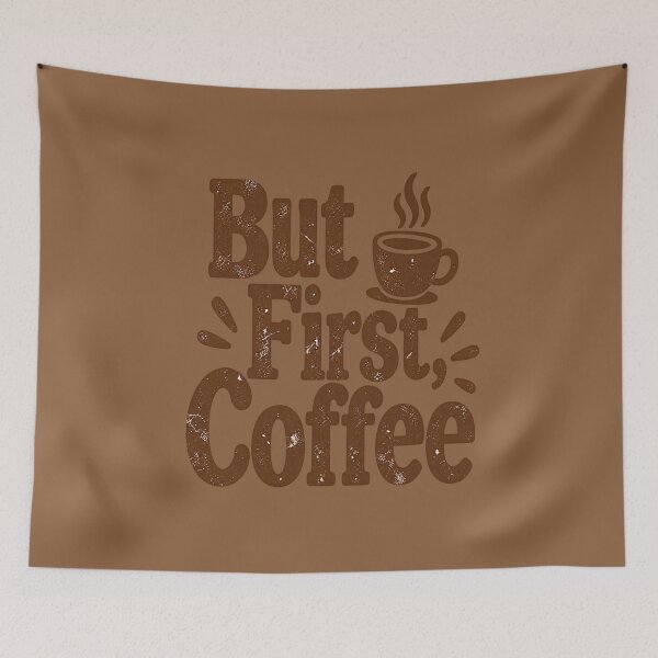 Item preview, But First, Coffee designed and sold by Hari Arts.