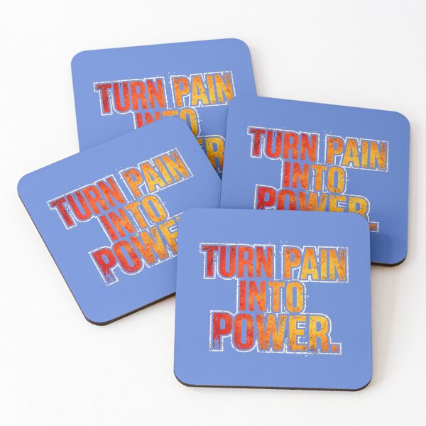 Item preview, Turn Pain Into Power  designed and sold by Geordesign.