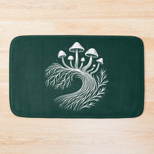 Item preview, Fungi Mycelium Tree Symbiosis Forest Botanical Art designed and sold by Christine Krahl.