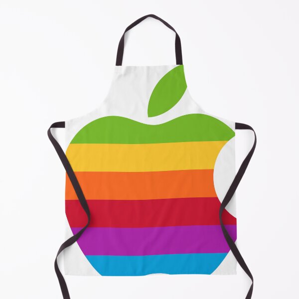 Item preview, Apple Rainbow Logo Retro Computer 80s 90s Tech Nostalgia designed and sold by zapdesign.