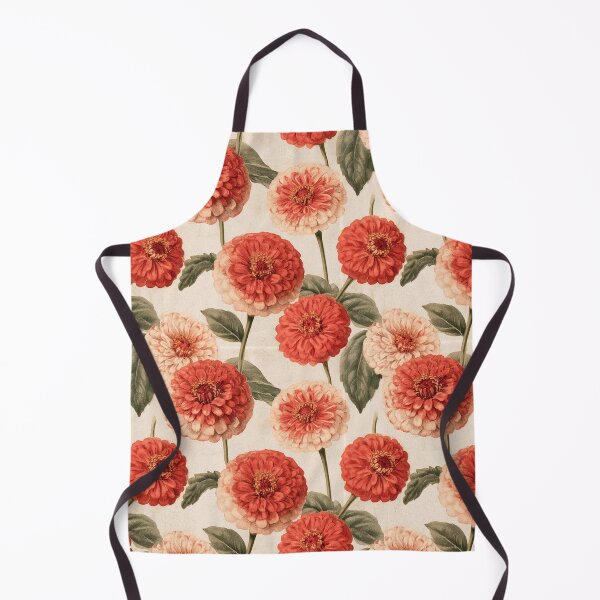Item preview, Delicate Zinnia Floral - Botanical Garden Pattern - Valentine Gifts For wife designed and sold by RoyalStarsPatts.