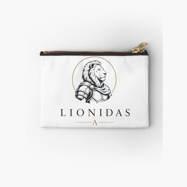 Item preview, Lionidas – Funny Spartan Animal Pun designed and sold by NicramR.