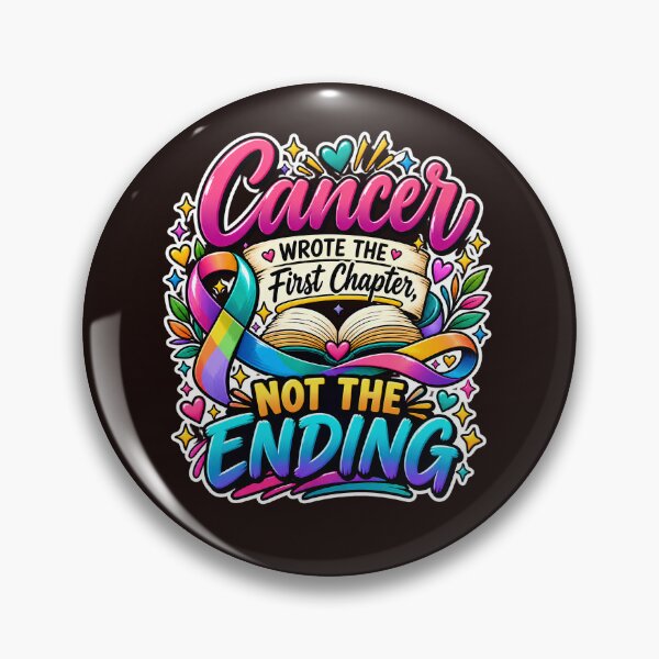 Item preview, Cancer Wrote The First Chapter Not The Ending, Hopeful Cancer Warrior Design designed and sold by WHDProduction45.