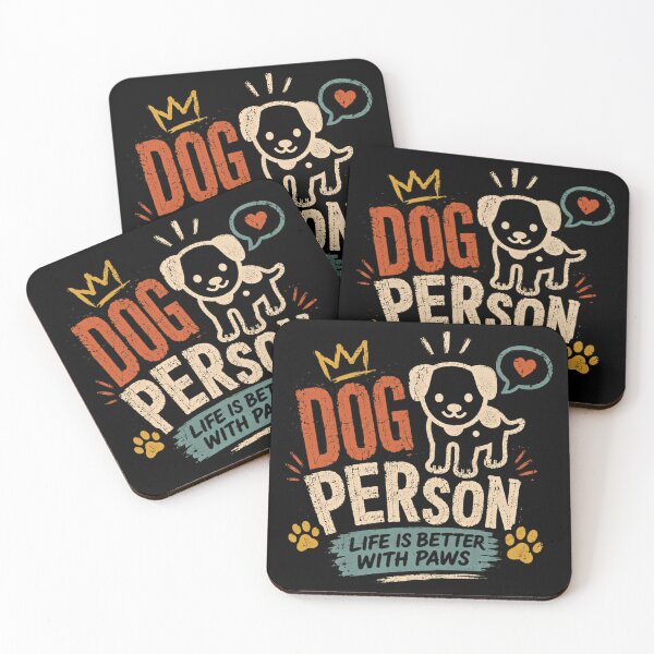 Item preview, Dog Person Life Is Better With Paws Dog Lover Pet Parent Dog Owner designed and sold by SkeletonsDanger.