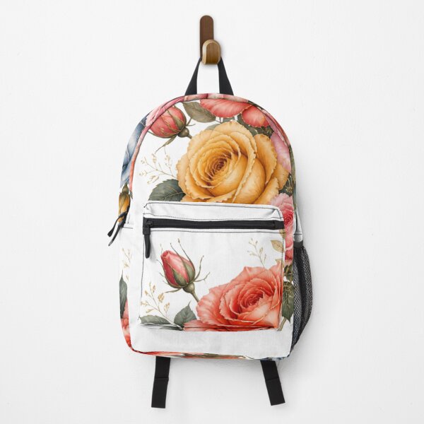 Item preview, Bold Rose Bouquet Black Floral Mug designed and sold by VaneDesings.