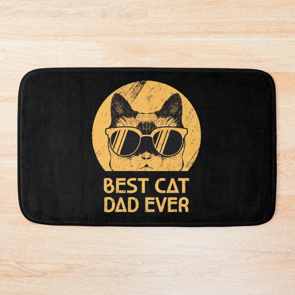 Item preview, Best Cat Dad Ever Cool Cat Sunglasses Retro Design designed and sold by Dmo3HarkoArt.