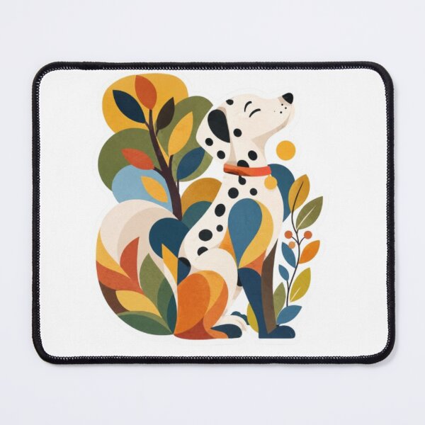 Item preview, Stylish Dalmatian Dog Botanical Portrait designed and sold by Snurly.