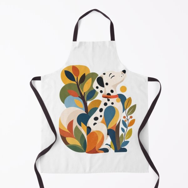 Item preview, Stylish Dalmatian Dog Botanical Portrait designed and sold by Snurly.
