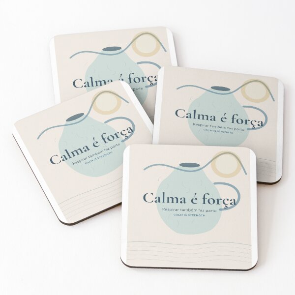 Item preview, Calm Is Strength Minimal Poster designed and sold by NiloStudio.