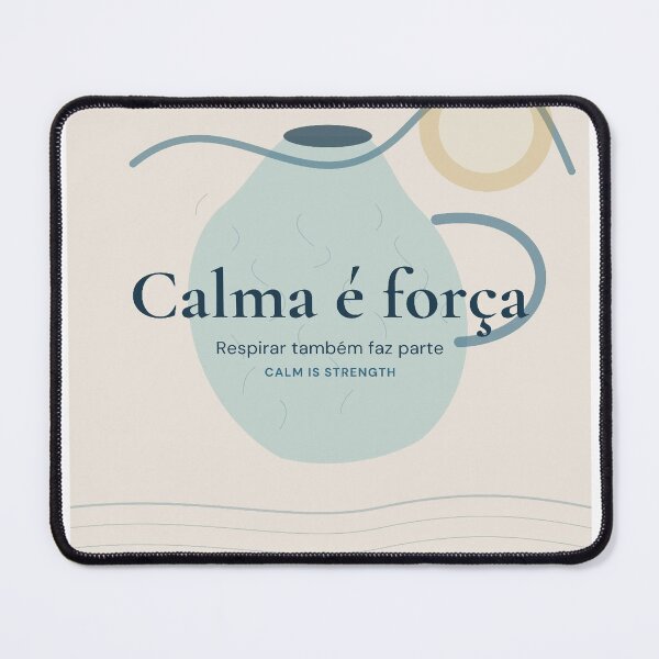 Item preview, Calm Is Strength Minimal Poster designed and sold by NiloStudio.