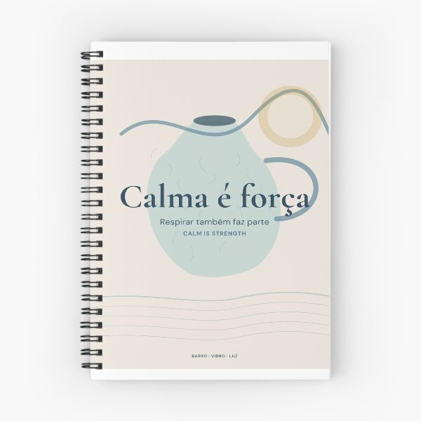 Item preview, Calm Is Strength Minimal Poster designed and sold by NiloStudio.