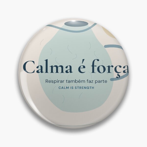 Item preview, Calm Is Strength Minimal Poster designed and sold by NiloStudio.