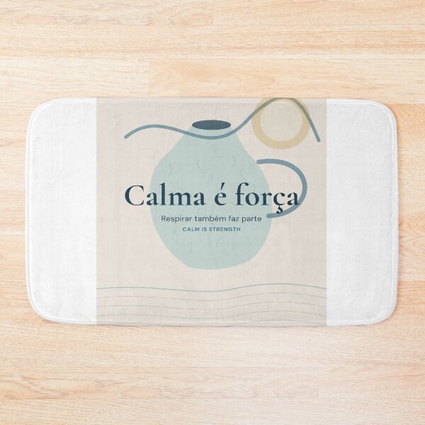 Item preview, Calm Is Strength Minimal Poster designed and sold by NiloStudio.
