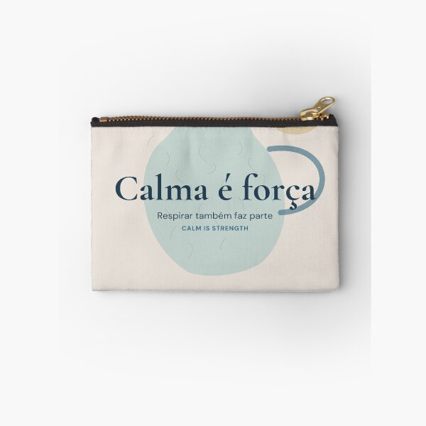 Item preview, Calm Is Strength Minimal Poster designed and sold by NiloStudio.