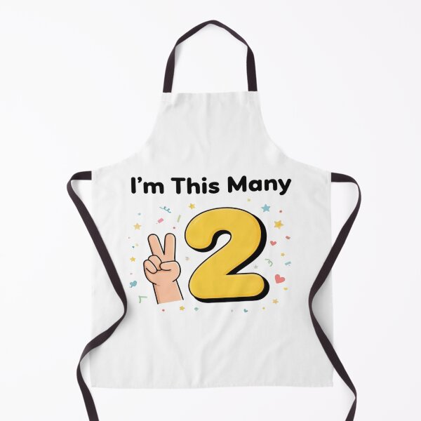 Item preview, I'm This Many Two — Kids Birthday Shirt designed and sold by Art&Fun.