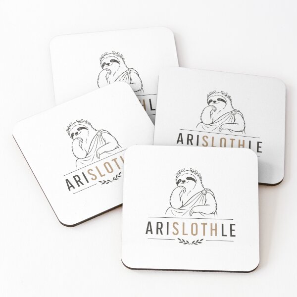 Item preview, AriSLOTHle – Funny Historical Animal Pun designed and sold by NicramR.