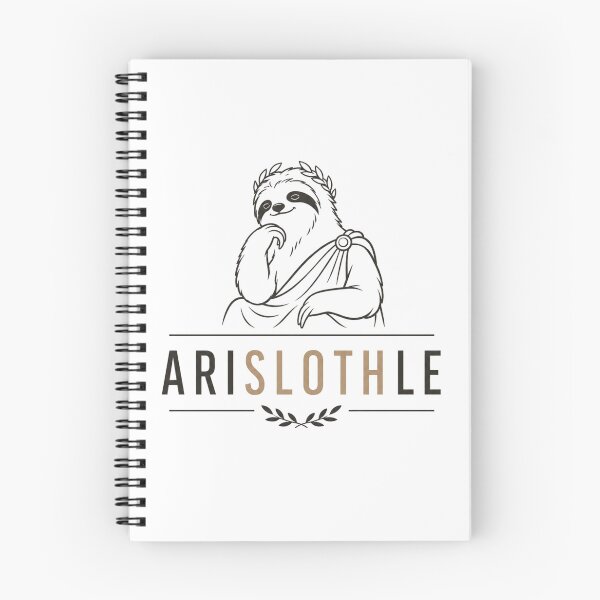 Item preview, AriSLOTHle – Funny Historical Animal Pun designed and sold by NicramR.