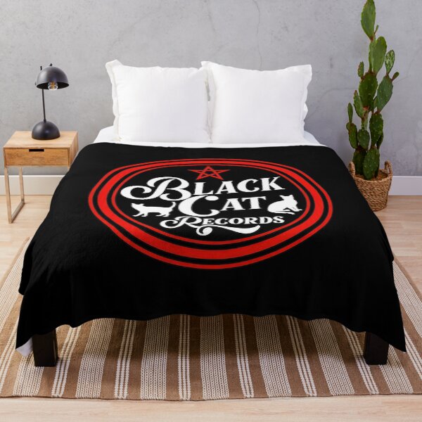 Item preview, Black Cat Records Vintage Emblem Design designed and sold by Dmo3HarkoArt.