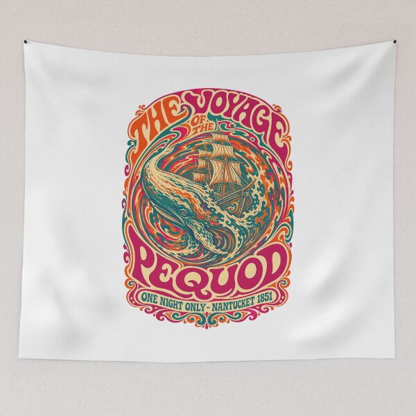 Item preview, Moby Dick: Psychedelic Voyage of the Pequod designed and sold by Fenay Designs.
