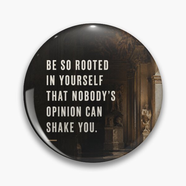 Item preview, Unshakable — A Stoic Mindset Quote designed and sold by vibemuseum.studio.
