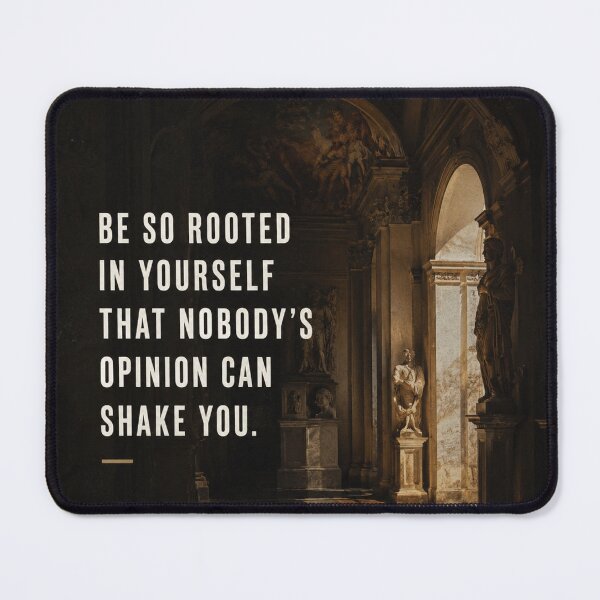 Item preview, Unshakable — A Stoic Mindset Quote designed and sold by vibemuseum.studio.