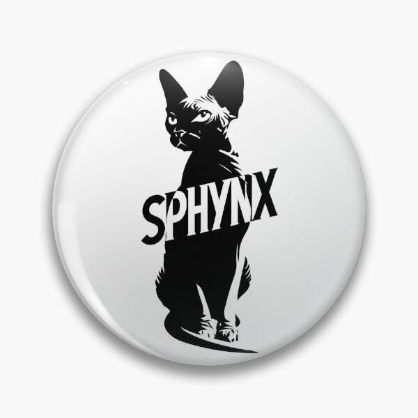 Item preview, Sphynx Cat Word Art | Typography Cat Silhouette Design designed and sold by AyfuDesigns.