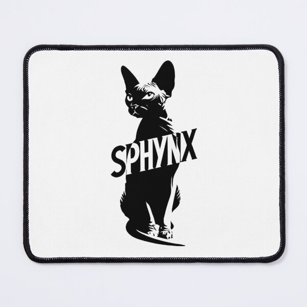 Item preview, Sphynx Cat Word Art | Typography Cat Silhouette Design designed and sold by AyfuDesigns.