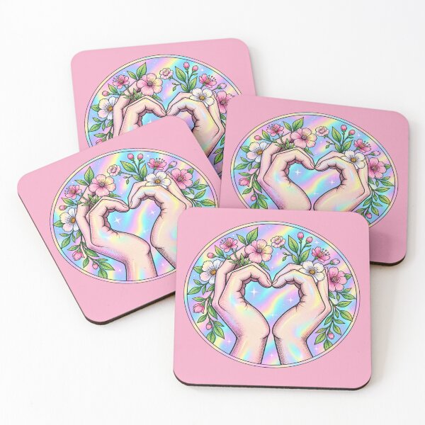 Item preview, Floral Heart Hands designed and sold by Hari Arts.
