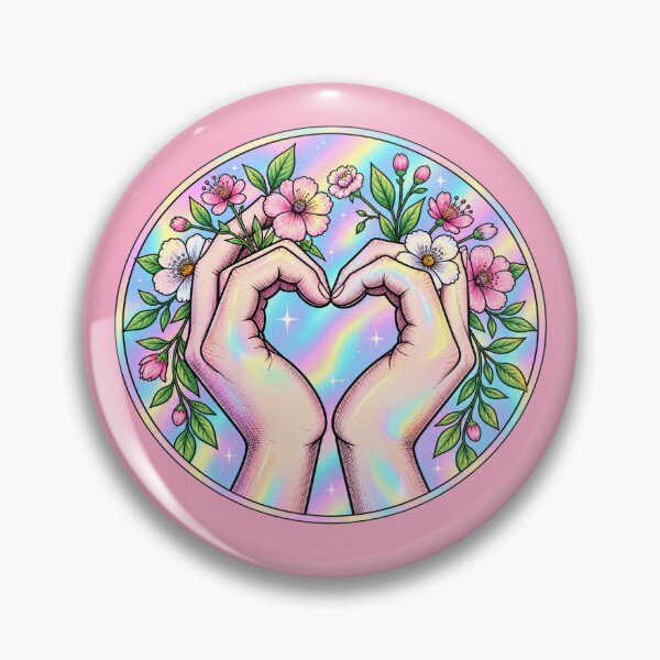 Item preview, Floral Heart Hands designed and sold by Hari Arts.
