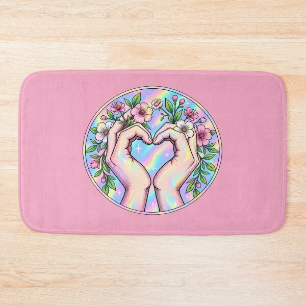 Item preview, Floral Heart Hands designed and sold by Hari Arts.