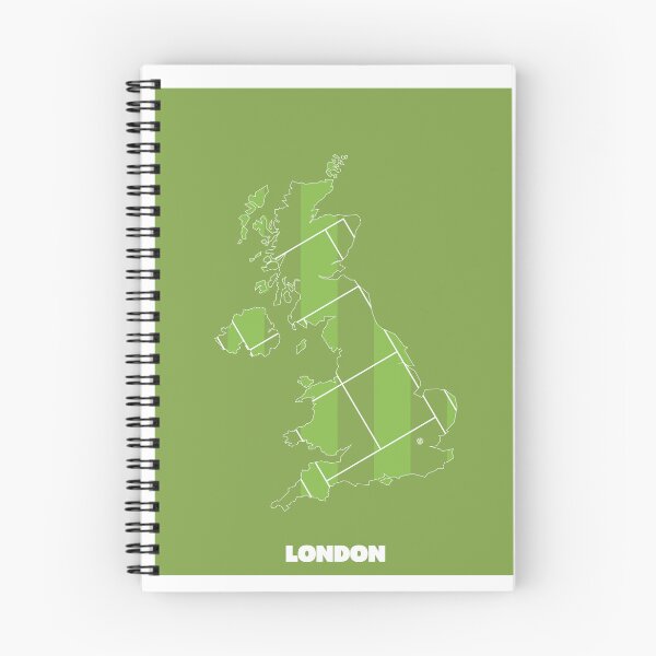 Item preview, London Grass Tennis Court Map Art designed and sold by gimbri.