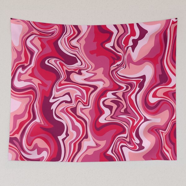Item preview, Pink Marble Print, Light and Hot Pink Tie Dye, Hot Pink Swirl Pattern, Pink Psychedelic Design designed and sold by bestggraphico.