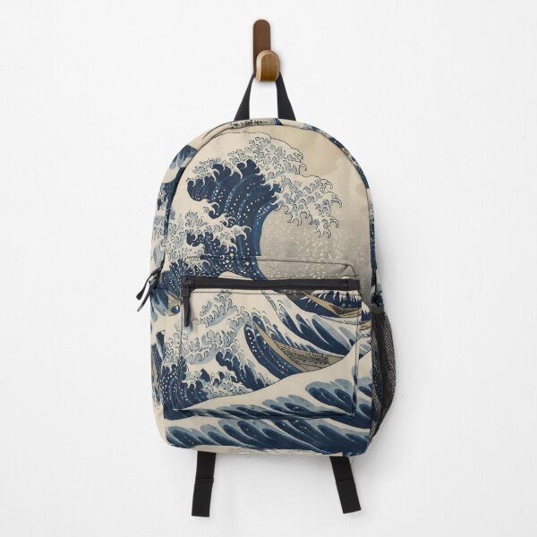 Artikelvorschau, Große Welle von Kanagawa von Hokusai Japanische Ukiyoe-Kunst Mount Fuji Ocean entworfen und verkauft von GrinGalore.