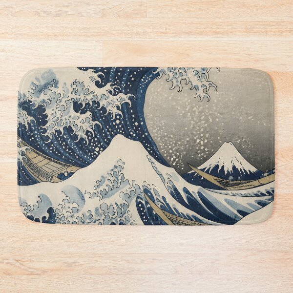 Artikelvorschau, Große Welle von Kanagawa von Hokusai Japanische Ukiyoe-Kunst Mount Fuji Ocean entworfen und verkauft von GrinGalore.