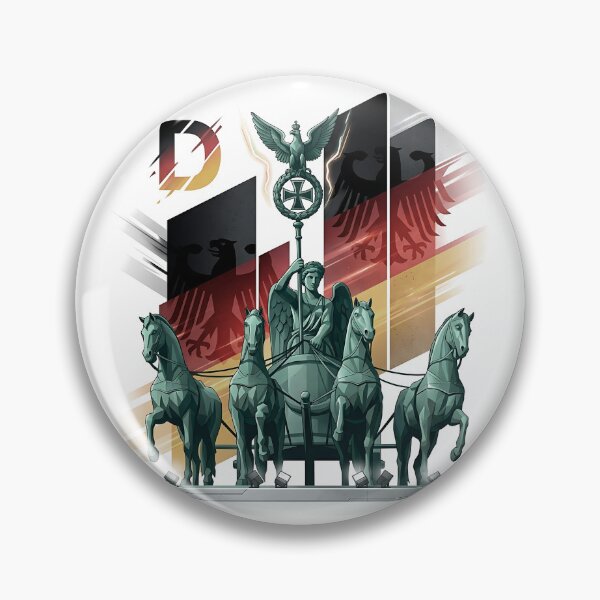 Item preview, Deutschland Brandenburg Gate Quadriga Modern Graphic Art designed and sold by EdGraphy.