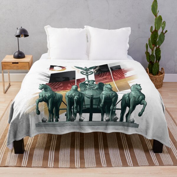 Item preview, Deutschland Brandenburg Gate Quadriga Modern Graphic Art designed and sold by EdGraphy.