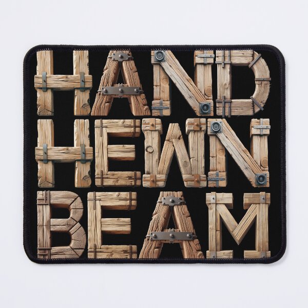 Item preview, HAND HEWN BARN BEAMS LETTERS designed and sold by ART-TYPE.