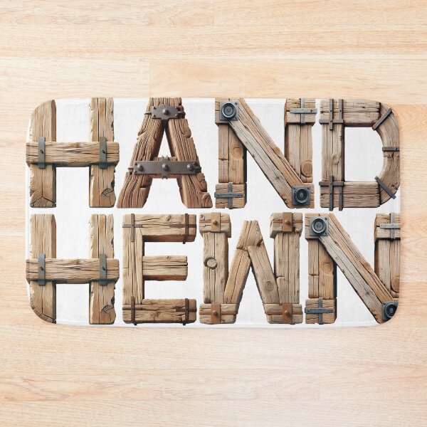Item preview, HAND HEWN BARN BEAMS LETTERS designed and sold by ART-TYPE.