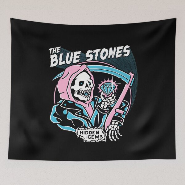 Item preview, The Blue Stones Hidden Gems Grim Reaper Diamond-44 designed and sold by CuteBots.