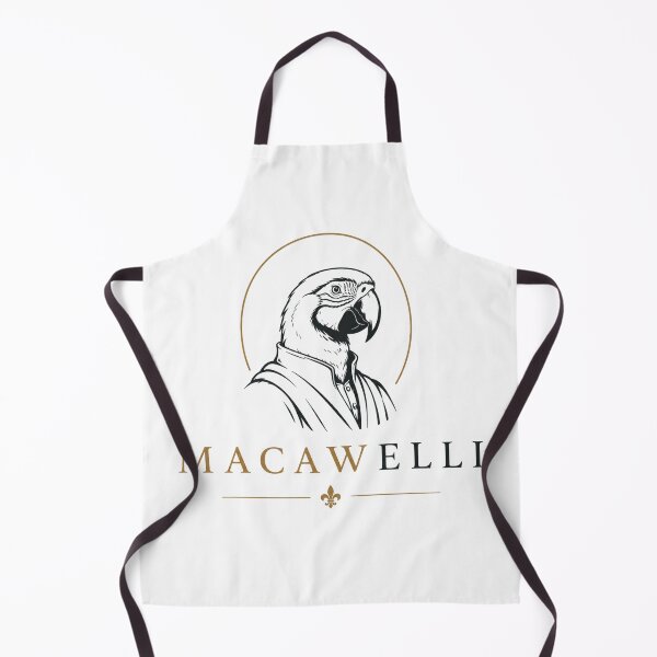 Item preview, Macawelli – Funny Historical Animal Pun designed and sold by NicramR.