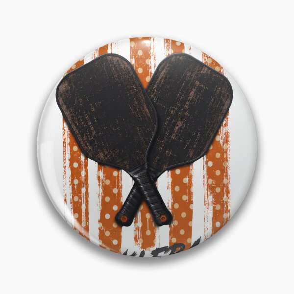 Item preview, Vintage Striped Flag Pickleball Retro Paddleball Lover designed and sold by Kyzed.