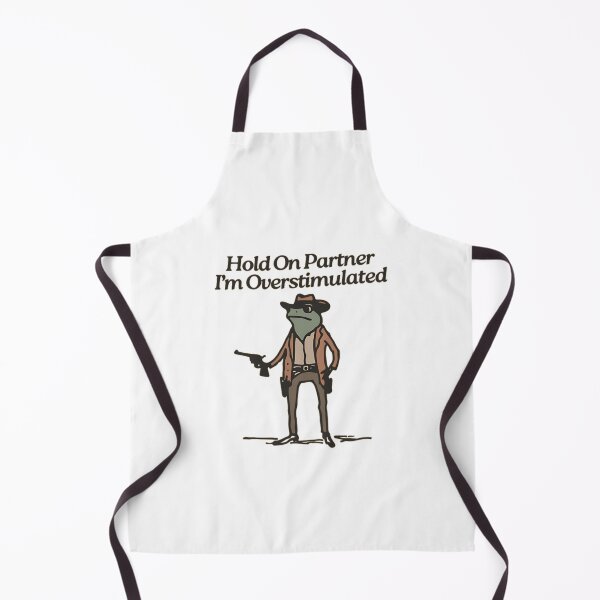 Item preview, Hold On Partner Im Overstimulated designed and sold by DheninStudio.